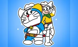 Doraemon Coloring Book image