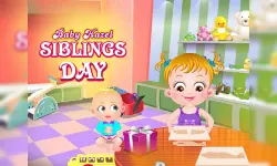 Baby Hazel Siblings Day image