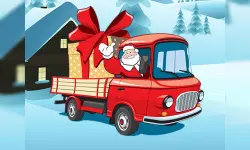 Christmas Vehicles Jigsaw image