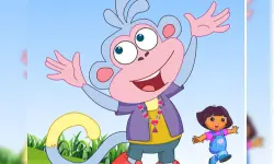 Monkey Boots Dress Up image