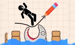 Draw and Save Stickman image