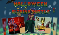 Halloween Sliding Puzzle image