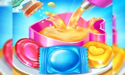 Sweet Candy Maker - Lollipop & Gummy Candy Game image
