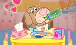 Hippo Baby Care Game image