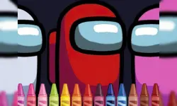 4GameGround - Among Us Coloring image