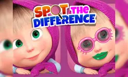 find differences - Masha and bear image