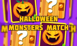 Halloween Monsters Match image