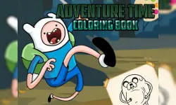 Adventure Time Coloring Book image