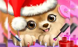 Christmas Salon - Santa Claus And Pets Makeover image