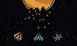 Galactic Pixel Storm image