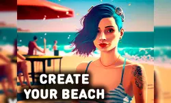 Create your beach image