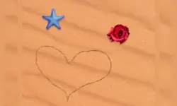 Sand Drawing image