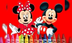 Mickey Mouse Coloring image