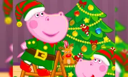Santa Christmas Workshop image