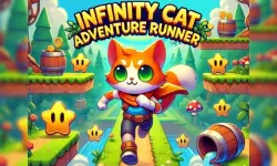 Infinity Cat Adventure Runner image