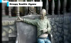 Creepy Zombie Jigsaw image