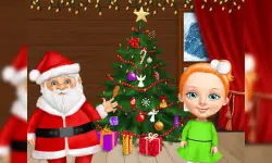 Sweet Baby Girl Christmas image