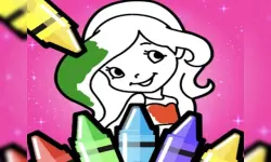 Princess Coloring Book for Kids image