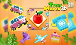 Tiled Match Three 3D image