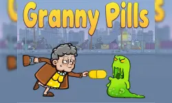 Granny Pills: Defend Cactuses image
