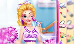 Vampire Princess Cheerleader Girl image
