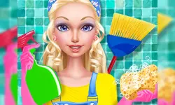 Fashion Doll House Cleaning image