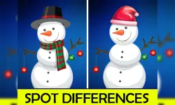 Christmas Spot differences image
