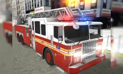 Real Truck Fire Drive Sim image