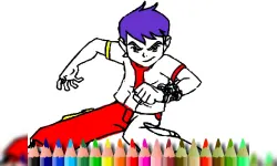 Ben 10 Coloring Book image