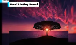 Breathtaking Sunset Jigsaw image