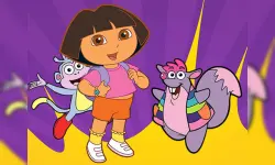 Dora Coloring Book image