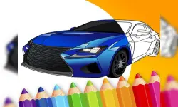 draw Car - Japanese Luxury Cars Coloring Book image