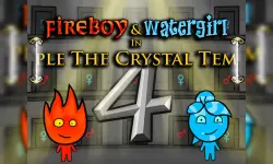Fireboy and Watergirl 4 Crystal Temple Game image