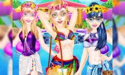 Summer Pool Party Fashion image
