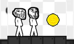 Troll Stick Face Escape image