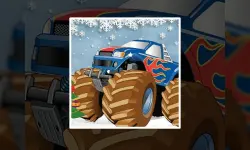 Winter Monster Truck Puzzles image