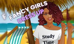 Fancy Girls Dress Up image