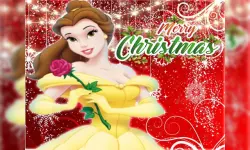 Belle Princess Christmas Sweater Dress Up image