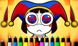 Digital Circus Coloring Adventure image