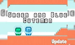 Green and Blue Cuteman image