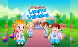 Baby Hazel Learns Vehicles image