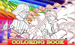 Coloring Book for Darth Vader image