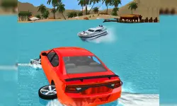 Water Slide Car Race image