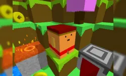 Blocky Rush Downhill image