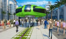 Gyroscopic Elevated Bus Simulator Public Transport image