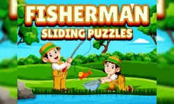 Fisherman Sliding Puzzles image