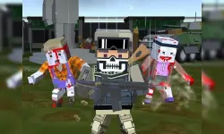 Pixel multiplayer survival zombie image