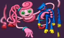 Mommy Stikman Vs Huggy Wuggy image