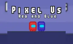 Pixel Us Red and Blue image