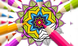 Mandala Coloring Book image
